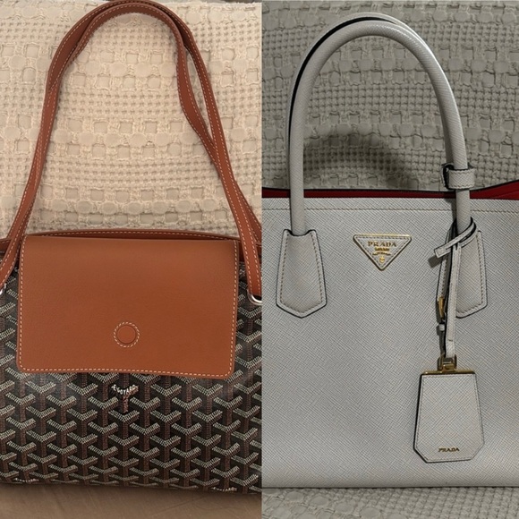 BUNDLE Goyard & Prada Tote Bag - Picture 1 of 4